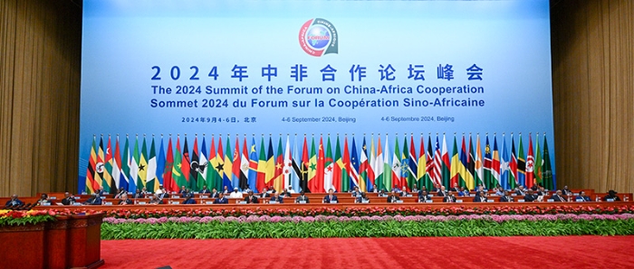 习近平出席中非合作论坛北京峰会开幕式并发表主旨讲话