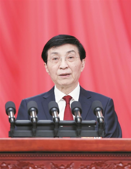 全国政协十四届三次会议在京开幕 习近平李强赵乐际蔡奇丁薛祥李希韩正到会祝贺 王沪宁作政协常委会工作报告 石泰峰主持 蒋作君作提案工作情况报告