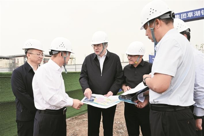 何忠友在草湖项目区调研时强调 因地制宜发挥优势做大增量提升质量 推动经济社会高质量发展取得新突破